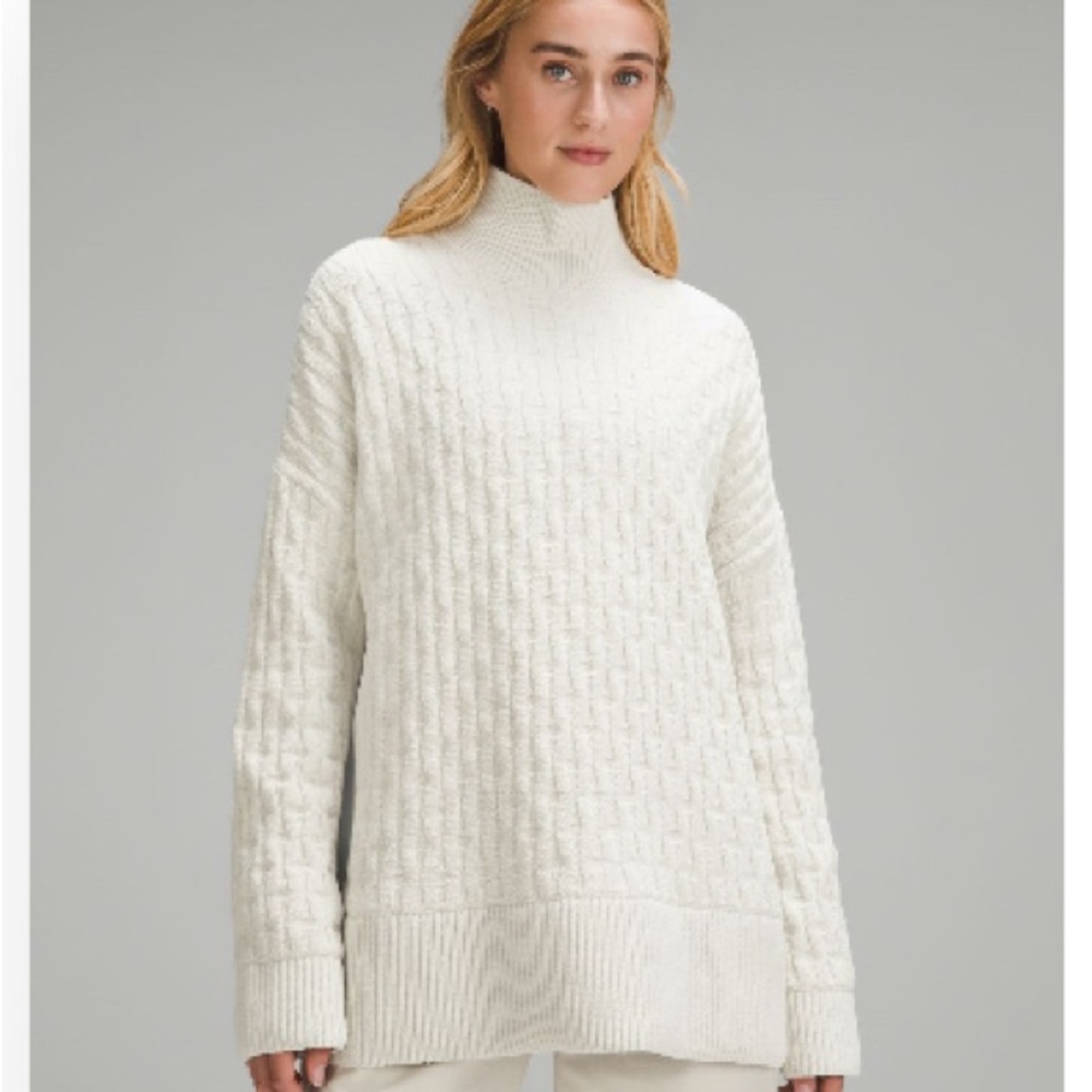 Lululemon Cable Knit Sweater